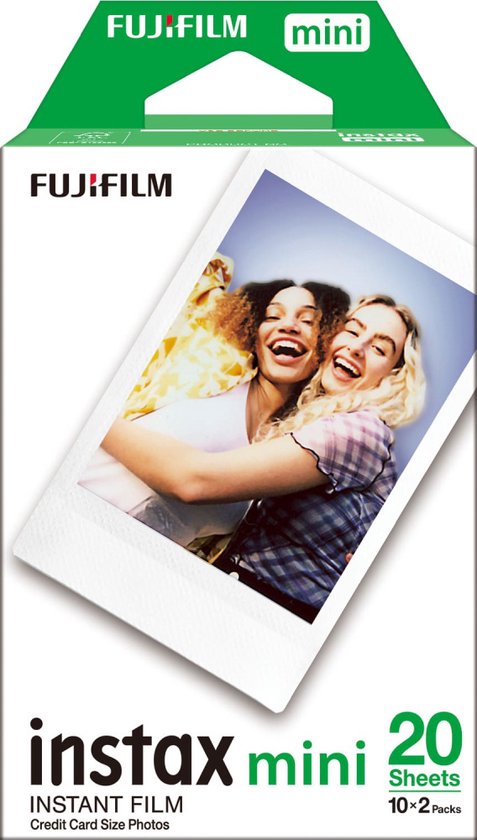 Fujifilm Instax Mini Film 2x10 stuks Instant Fotopapier
