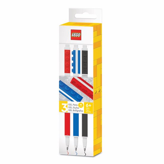 Set van 3 gelpennen