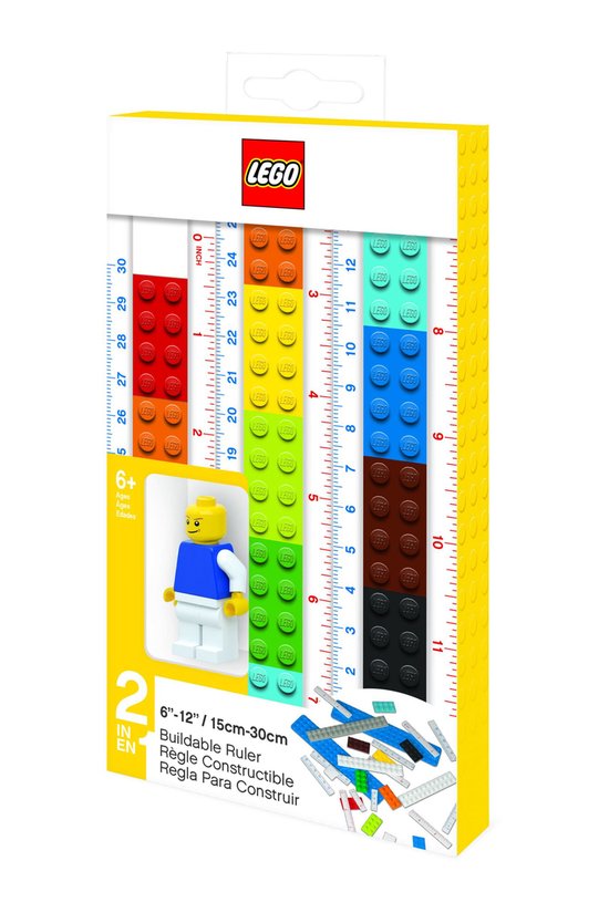 2.0 Aanpasbare liniaal met minifiguur