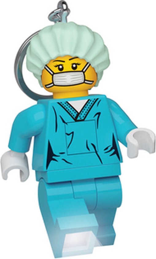 LEGO Sleutelhanger met LED Licht Surgeon