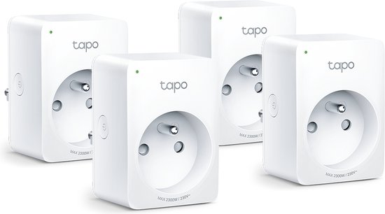 Tapo P110 Mini Slim Wifi-stopcontact Met Energiebewaking (4-pack)