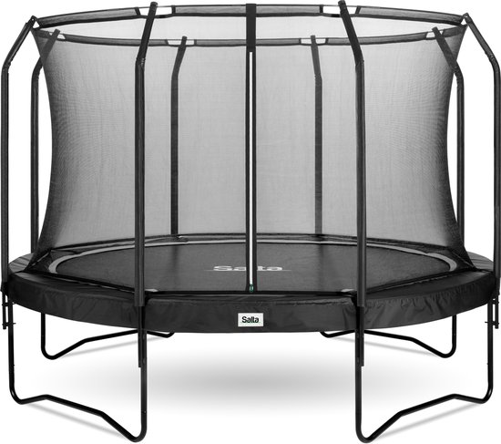Salta Premium Edition Trampoline met Veiligheidsnet - Zwart - 366 cm