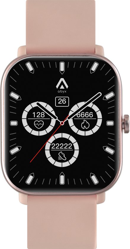 Abyx Fit Ozone 3 - Smartwatch - Roze