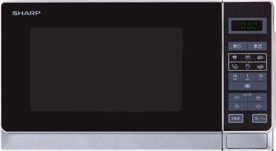 Micro-ondes Sharp R242INW Argent