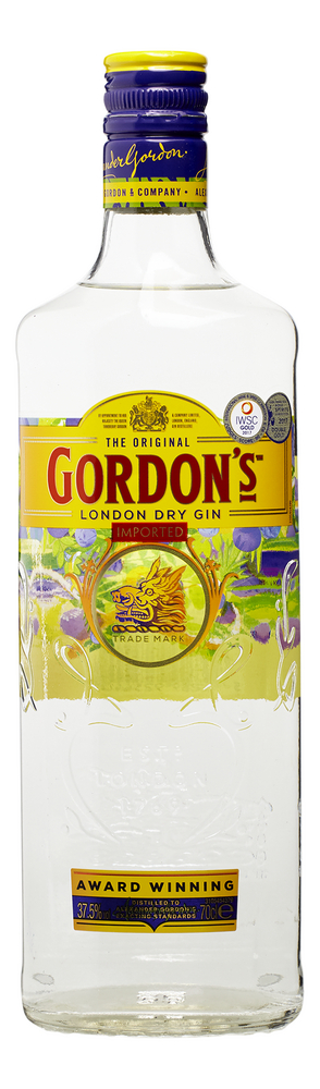 gordon's london dry gin 37,5% 70cl