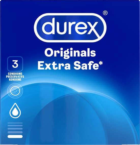 Durex Condooms - Extra Safe 3 stuks