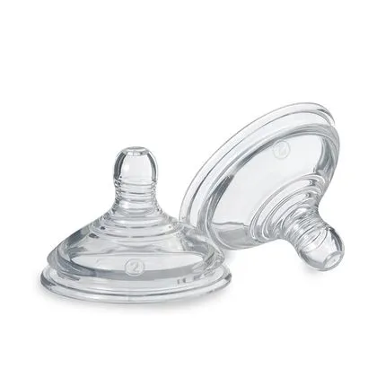 Tommee Tippee Closer to Nature Flesspeen 3+ mnd 2 stuks