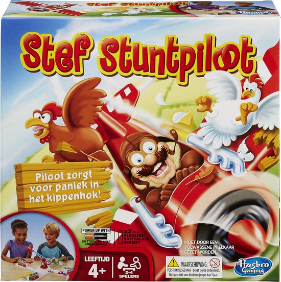 Stef Stuntpiloot - Actiespel - Hasbro Gaming Classic - Partyspel - Gezelschapsspel