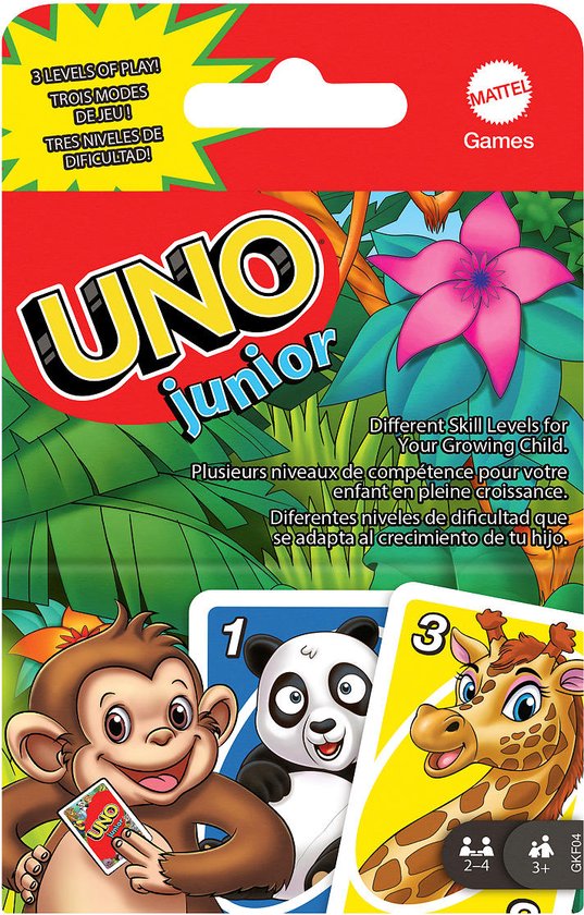 Mattel UNO junior kaartspel