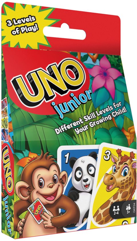 Mattel UNO junior kaartspel