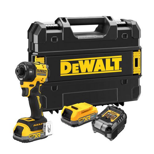 DeWALT DCF870E2T 18V Li-ion Accu Hydraulische Slagschroevendraaier Set (1x 1