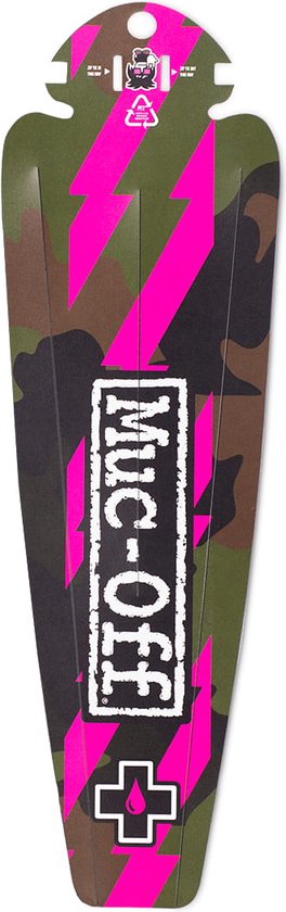 Muc-Off Camo Achterspatbord MULTICOLOR One Size