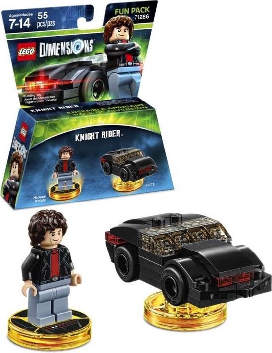 Lego Dimensions : Pack Héros Knight Rider Michael Knight et K.I.T.T.