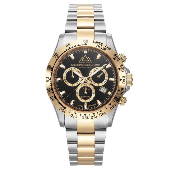 Christophe Duchamp Grand Mont CD7101-1 Heren Horloge 42mm 10 ATM
