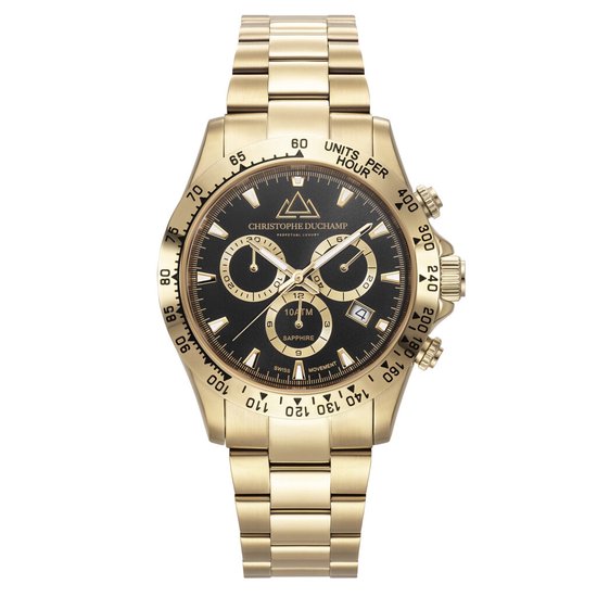 Christophe Duchamp Grand Mont CD7101-5 Heren Horloge 42mm 10 ATM
