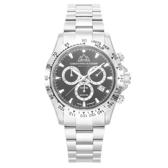 Christophe Duchamp Grand Mont CD7101-7 Heren Horloge 42mm 10 ATM