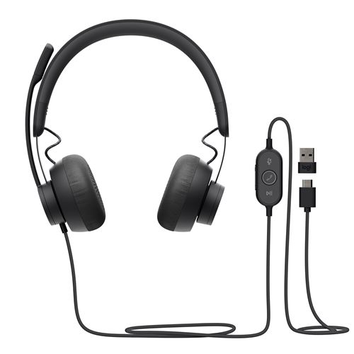 Logitech PC Headset  Zone 750 met microfoon Zwart