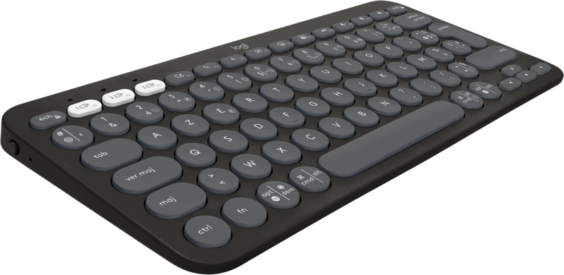 Logitech Draadloos Toetsenbord Pebble Keys 2 K380s Azerty Zwart (920-011803)
