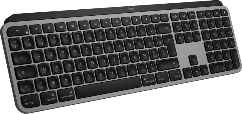 Logitech Draadloos Toetsenbord Mx Keys S Voor Mac Azerty Zwart (920-011625)