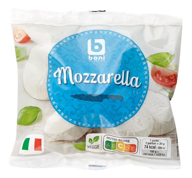 boni mozzarella 125g