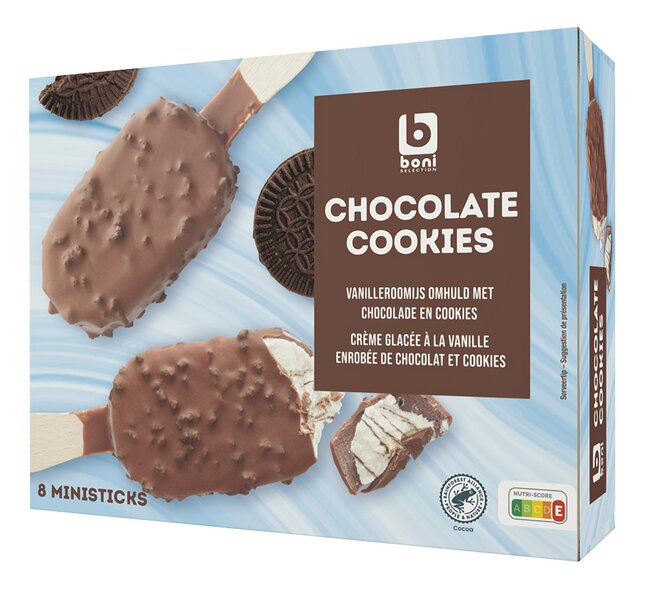 Boni Selection - Ministicks Chocolate-cookie