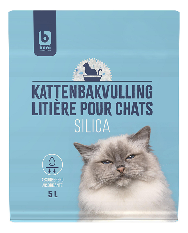 boni kattenbakvulling silica 5l