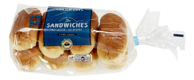Boni Selection - Sandwiches Met Boter 8st