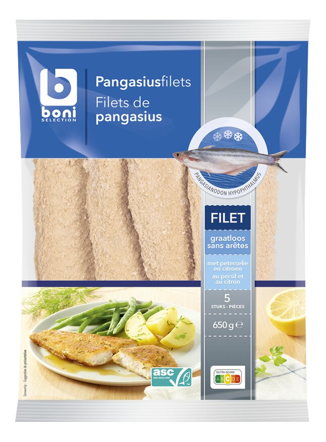 boni pangasius à la meuniere 650g