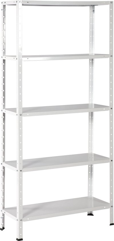 ERRO 273144 Stellingkast Solid 60 Wit - 5 Legborden