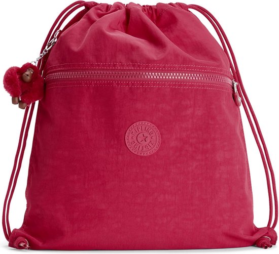 Kipling Back To School collection Supertaboo - Schooltas - middelgroot - polyester - true pink