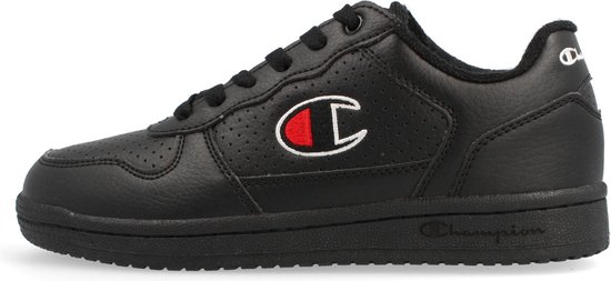 Champion Chicago Low Triple Black dames sneaker ZWART 37