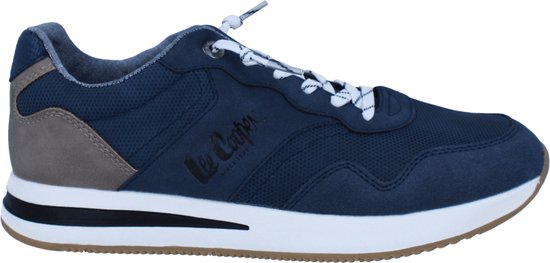 Lee Cooper Heren Sneaker Navy BLAUW 41
