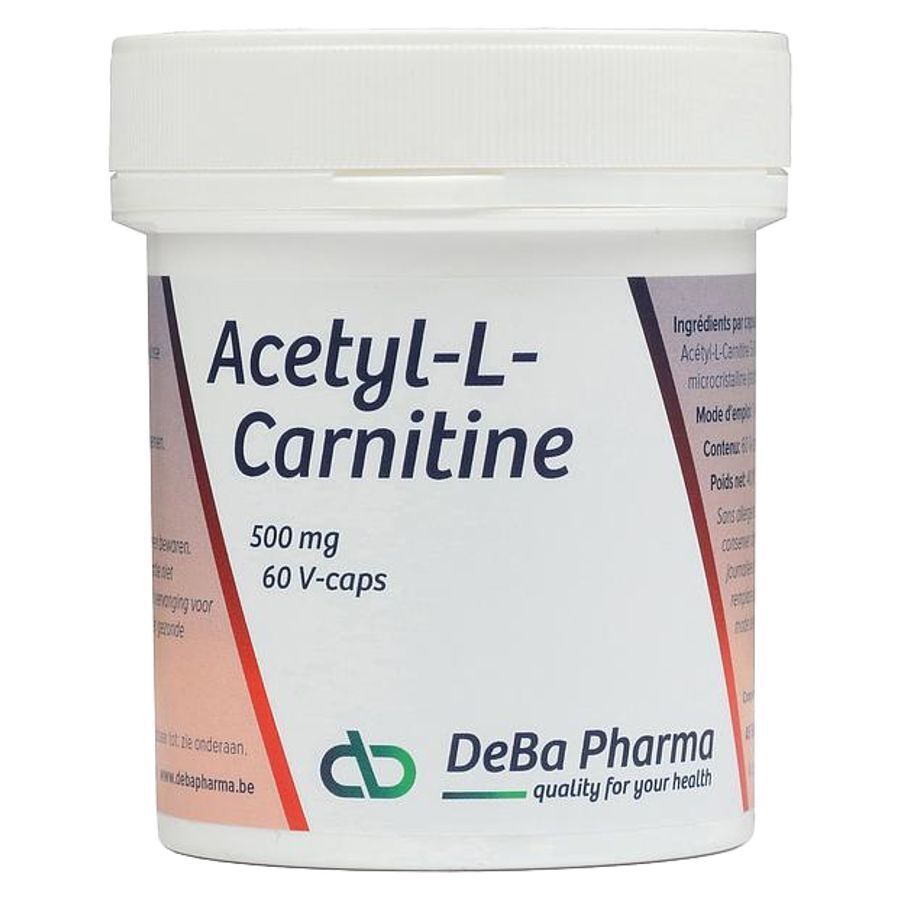 Deba Pharma Acetyl-L-Carnitine 500mg 60 Capsules