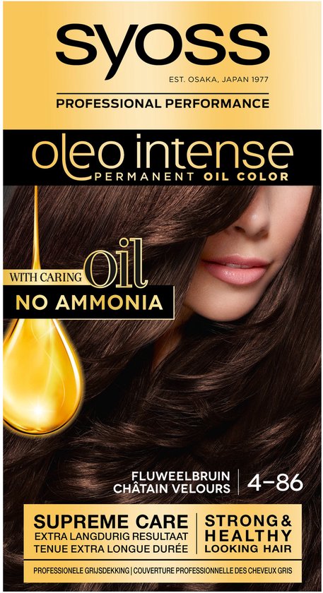 Syoss Oleo Intense 4-86 Fluweel Bruin