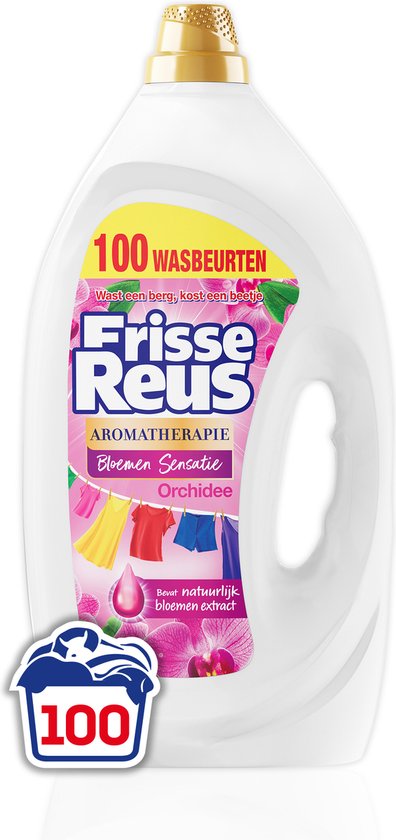Witte Reus Wasmiddel Frisse Reus Gel Orchidee 100 Wasbeurten 4