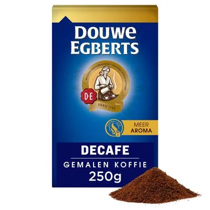 koffie gemalen decafe 250 g