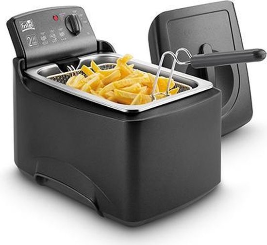 Fritel Turbo SF 4176 - Friteuse / Frituurpan - 3 liter - ook voor vast vet + 2300W