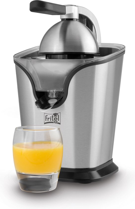 <p>FRITEL Citruspers CP 4177 - Elektrische Citroenpers / Sinaasappelpers - 2 Perskegels - Antidrup - 100W</p>