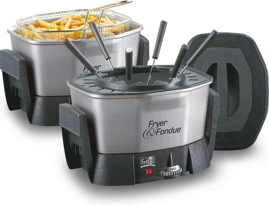 Fritel FF1400 Fondue / Friteuse 2 in 1 1-1.5 l - 1400 W