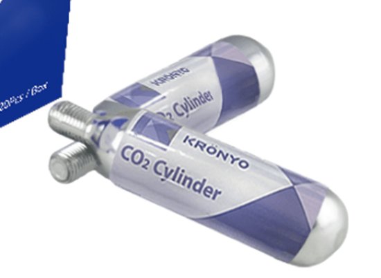 Kronyo Co2 Patroon 25 G // 2 Stuks | Maat: 0