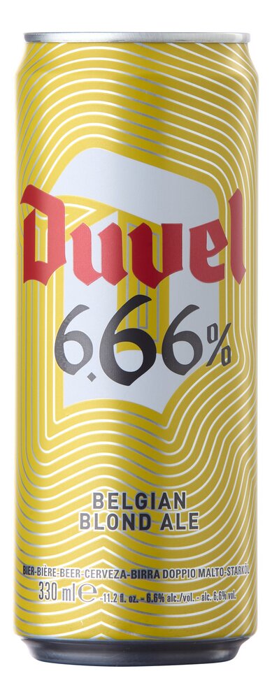 duvel blond 6,66% blik 33cl