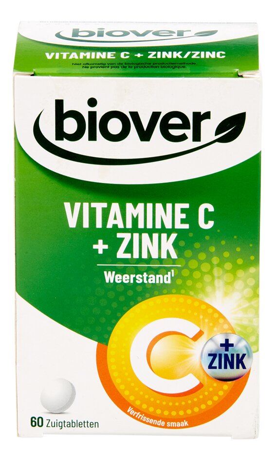 biover vitamine c + zink 60st