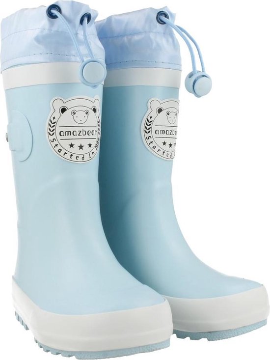 AMAZBEAR Mode-Mania meisjes rubberlaars BLAUW 25