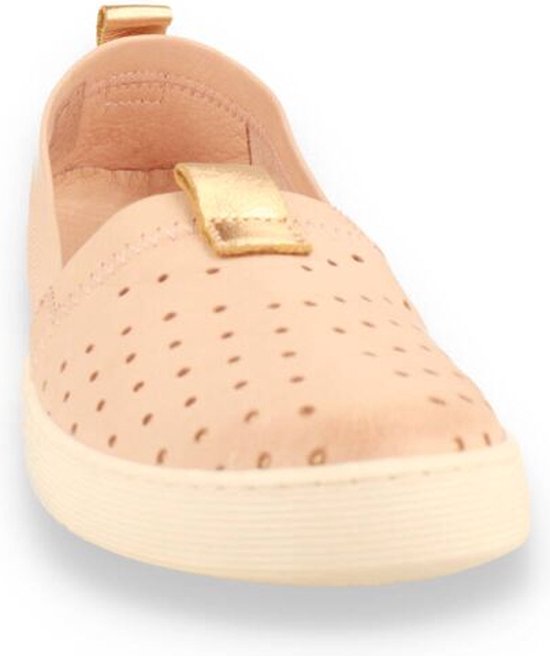 Double Heart dames mocassin nude NUDE 37