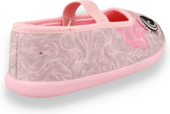 Mode-Mania Tooti meisjes pantoffel grijs GRAU 32