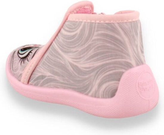 Mode-Mania Tooti meisjes pantoffel grijs GRAU 24