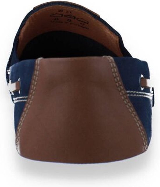 Softwalk Heren Mocassin | Blauw | Maat: 46