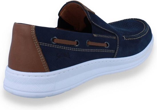 Softwalk heren mocassin blauw BLAUW 46