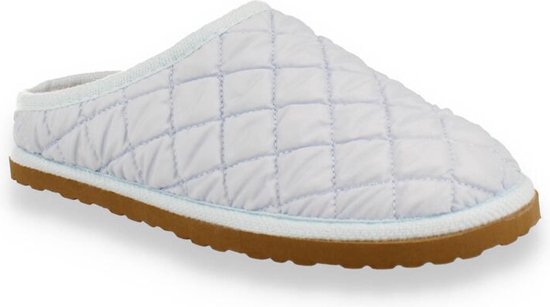 Double Heart Dames Pantoffel | Blauw | Maat: 36