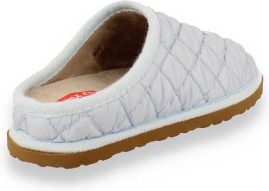 Double Heart dames pantoffel BLAUW 36